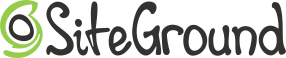 Logotipo de SiteGround en colores verde y negro